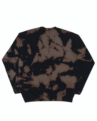 Bleach Wash Essential Fleece Crew Sweatshirt - Gobi