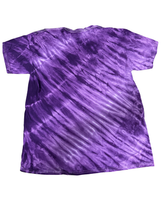 TEAM SHOP - Purple Tiger Stripe Tie Dye Tee