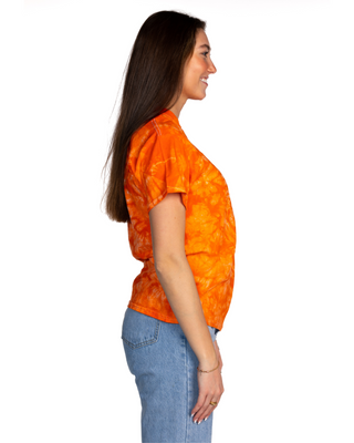 Dyenomite Deal - Crystal Dye Tee - Orange