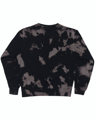 Bleach Wash Premium Fleece Crew Sweatshirt - Anubis