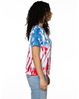 Dyenomite Deal - Fantastic Flag Tie Dye Tee