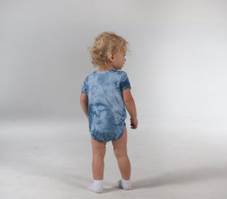 Dyenomite Deal - Crystal Dye Infant Bodysuit - Manhattan