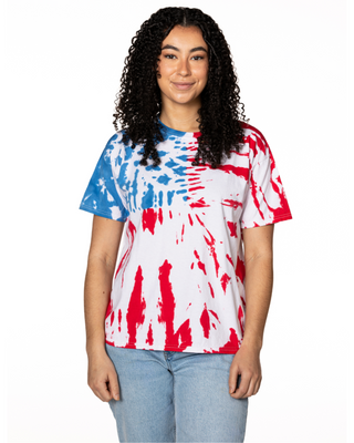 Dyenomite Deal - Fantastic Flag Tie Dye Tee