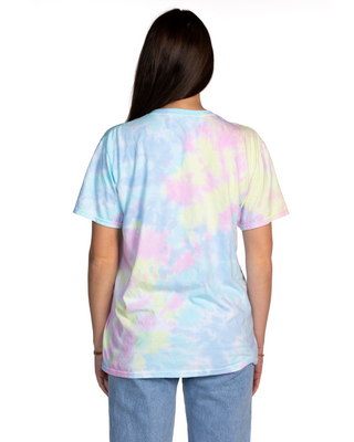 Dyenomite Deal - Dream Cloud Dye Tee - Pastel Rainbow