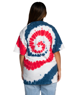 Americana Spiral Tie Dye Tees