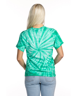 Dyenomite Deal - Emerald Cyclone Tie Dye Tee