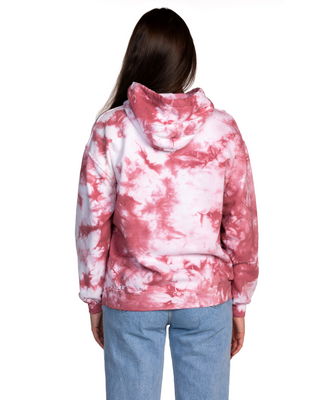 FLEECE SHOP - Crystal Dye Essential Fleece Hoodie - Begonia