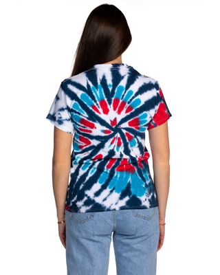 Americana Spiral Tie Dye Tees