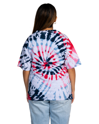 Dyenomite Deal - Crystal Lake Spiral Tie Dye Tee