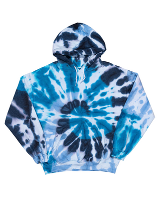 Tie Dye Essential Fleece Hoodie - Stillwater Spiral