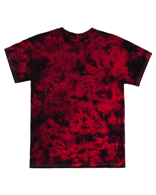 Crystal Dye Tee - Black/Red