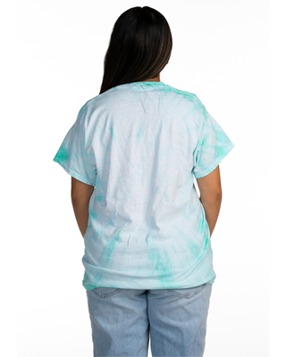 CYCLONE TEE SHOP - Cyclone Spiral Tie Dye Tee - Mint