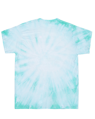 Cyclone Spiral Tie Dye Tee - Mint