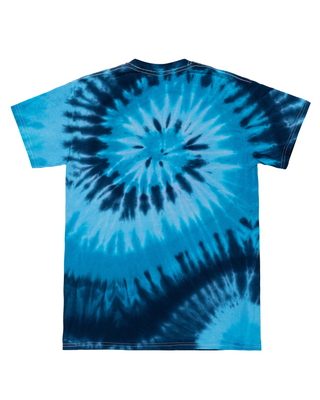 Tie Dye Tee - Blue Tide Spiral