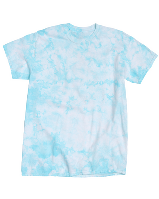 Crystal Dye Tee - Pale Turquoise - Youth