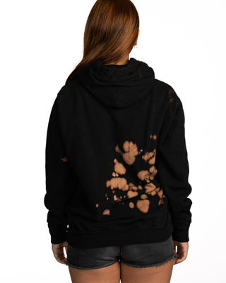 Bleach Wash Premium Fleece Hoodie - Giza