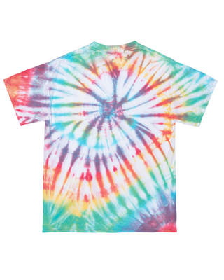 Tie Dye Tee - Prism Multi Spiral