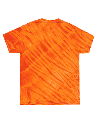 TEE SHOP - Orange Tiger Stripe Tie Dye Tee
