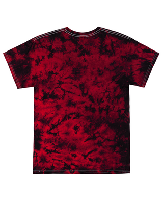 Crystal Dye Tee - Black/Red