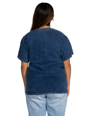 TEE SHOP - Navy Mineral Wash Tee