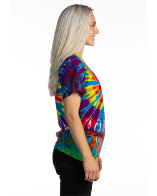 TEE SHOP - Tie Dye Tee - Champ Cut Multi Spiral