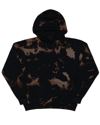 Bleach Wash Essential Fleece Hoodie - Gobi