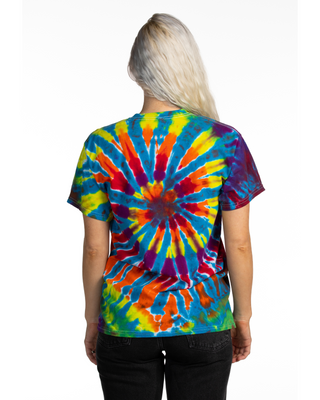 TEE SHOP - Tie Dye Tee - Champ Cut Multi Spiral