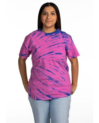 TEE SHOP - Andromeda Sidewinder Spiral Tie Dye Tee