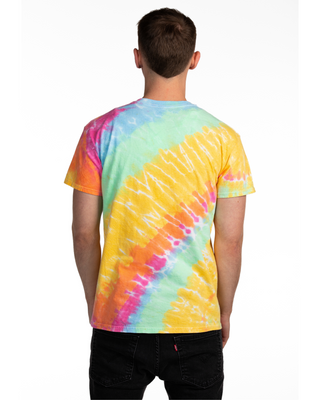 TEE SHOP - Aerial Spiral Tie Dye Tilt Tee