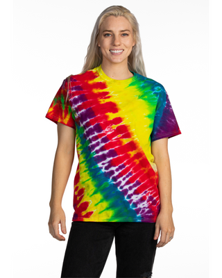 Dyenomite Deal  - Classic Rainbow Tilt Tie Dye Tee