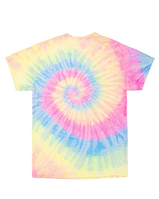 Tie Dye Tee - Dayglo Multi Spiral