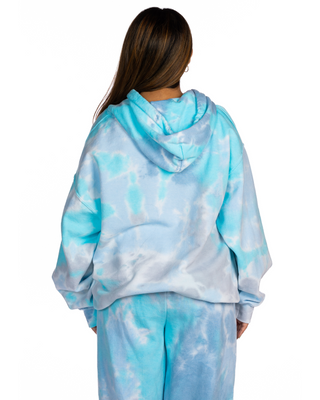 Dream Cloud Dye Essential Fleece Hoodie