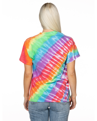 TEE SHOP - Rainbow Remix Tilt Tie Dye Tee