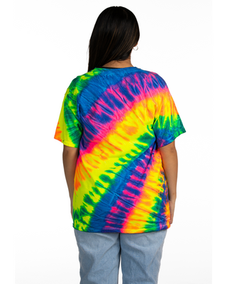 TEE SHOP - Flo Rainbow Tilt Tie Dye Tee