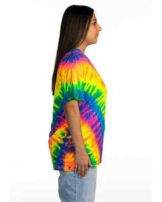 TEE SHOP - Flo Rainbow Tilt Tie Dye Tee