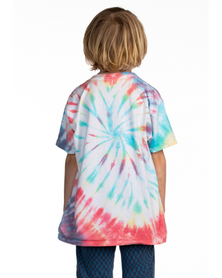 Tie Dye Tee - Prism Multi Spiral