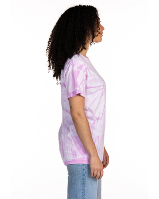 Dyenomite Deal - Cyclone Spiral Tie Dye Tee - Lilac