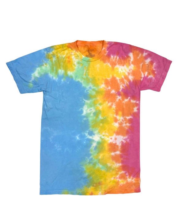 TEE SHOP - Aerial Slushie Tie Dye Jersey Tee – Dyenomite Apparel Wholesale