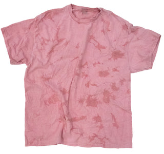 MAGIC RIVER - Crush Crinkle Dye Tee - Bubblegum Pink