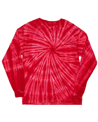 Cyclone Spiral Tie Dye Long Sleeve Tees