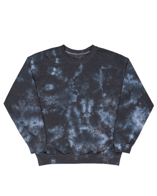 Crystal Tie Dye Essential Fleece Crew Sweatshirt