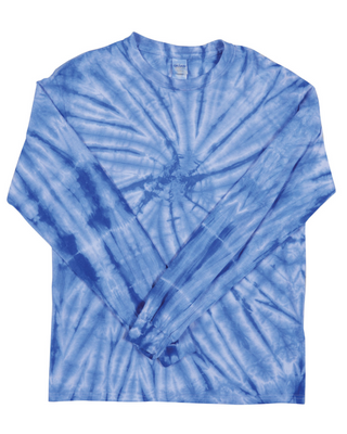 Cyclone Spiral Tie Dye Long Sleeve Tees