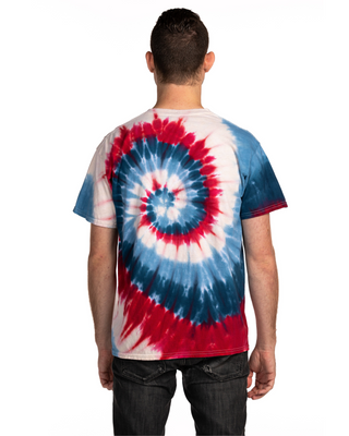 Americana Spiral Tie Dye Tees